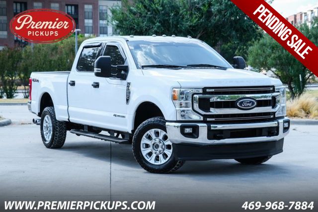 White 2020 Ford F-250 Super Duty Pickup Truck Four-Wheel Drive Automatic
