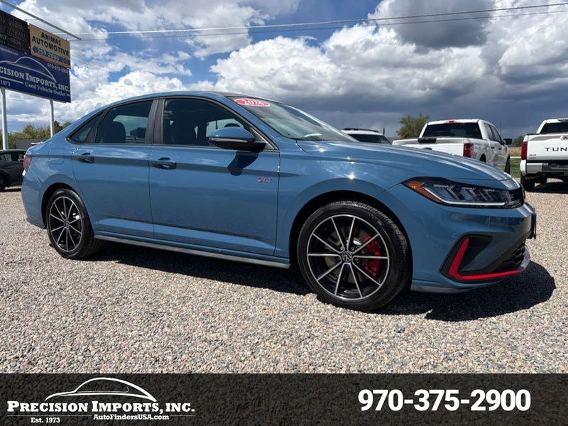 Blue 2026 Volkswagen Jetta GLI Sedan Front-Wheel Drive 7-Speed Dual Clutch