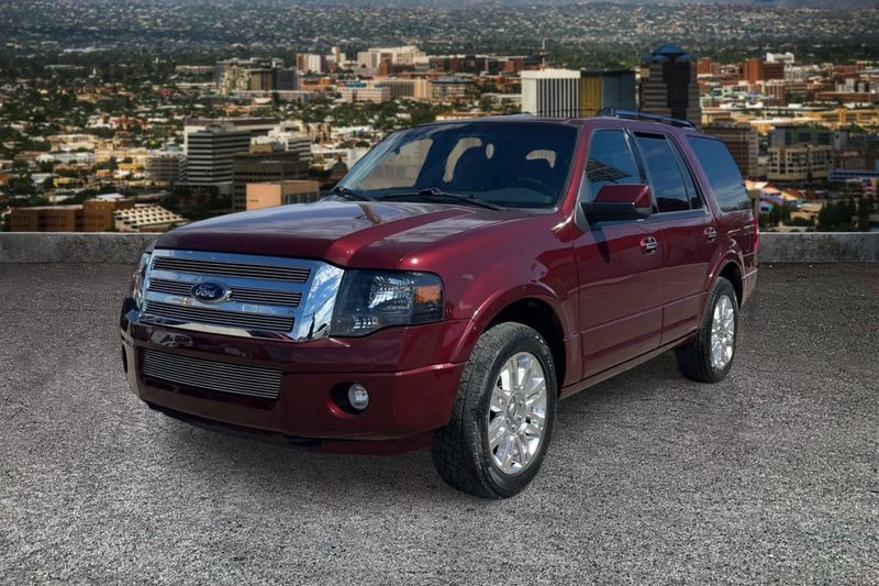 Red 2012 Ford Expedition SUV / Crossover Four-Wheel Drive 6-Speed Automatic
