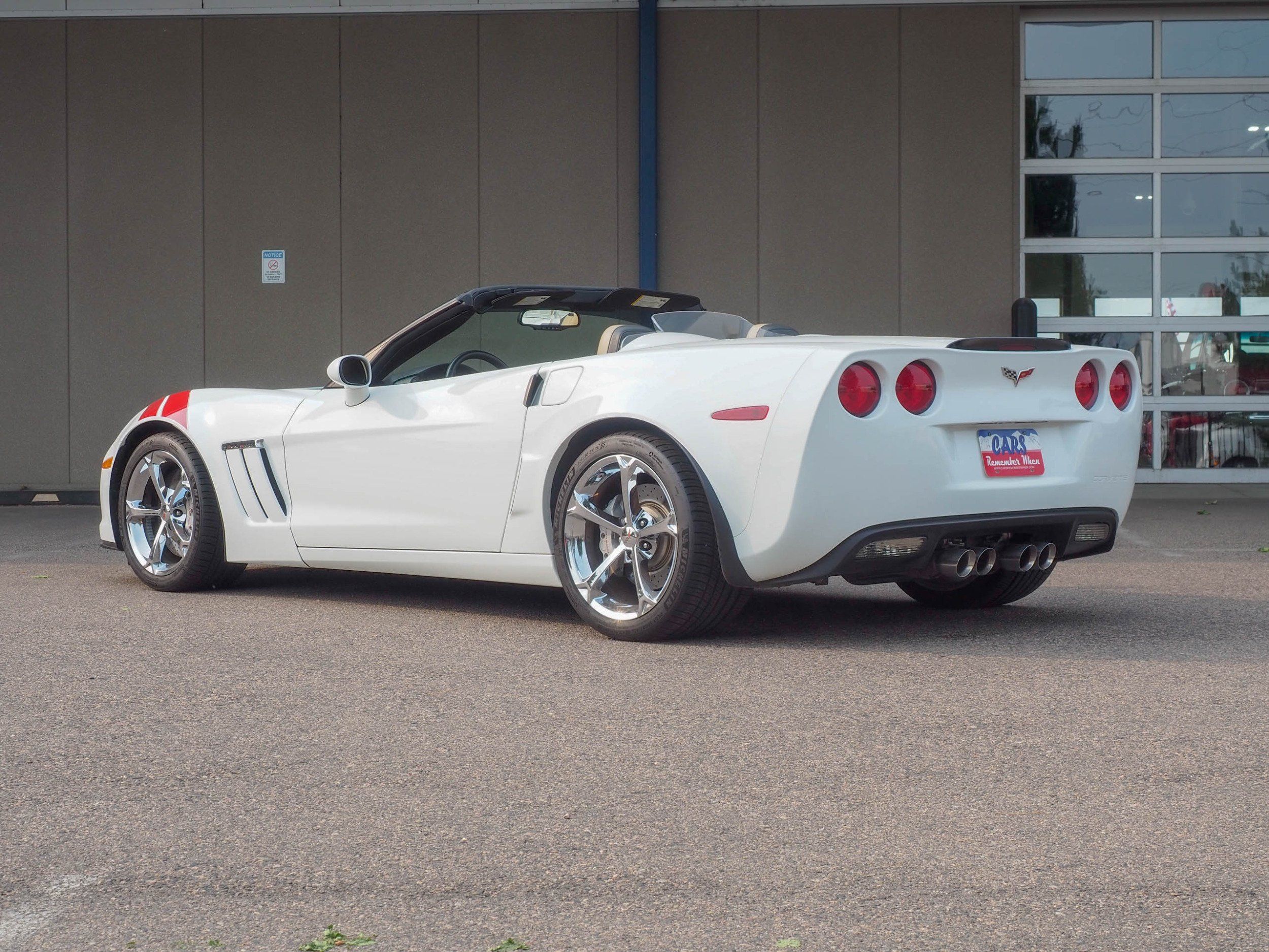 2012 Chevrolet Corvette White Grand Sport