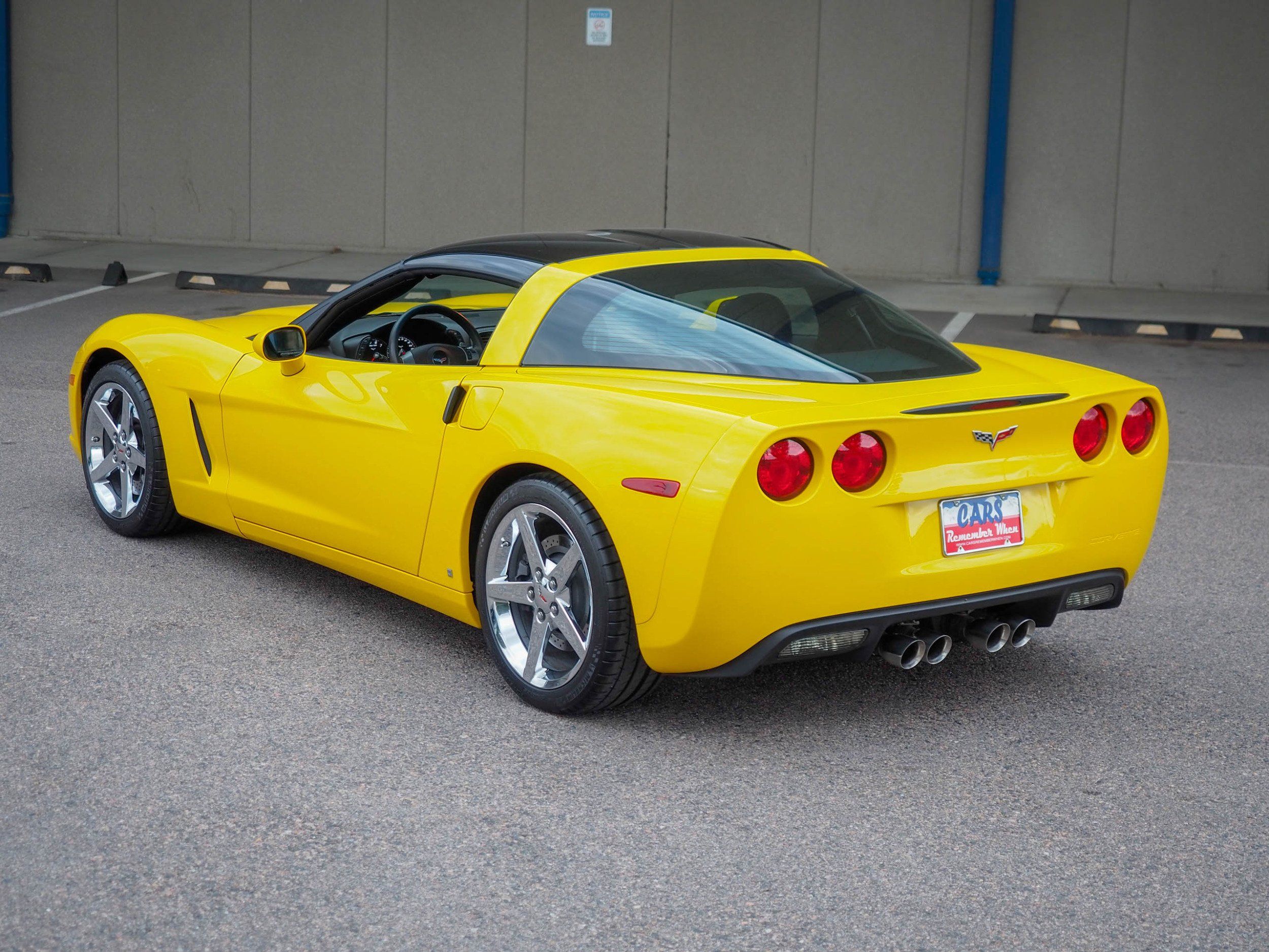 2008 Chevrolet Corvette Yellow 