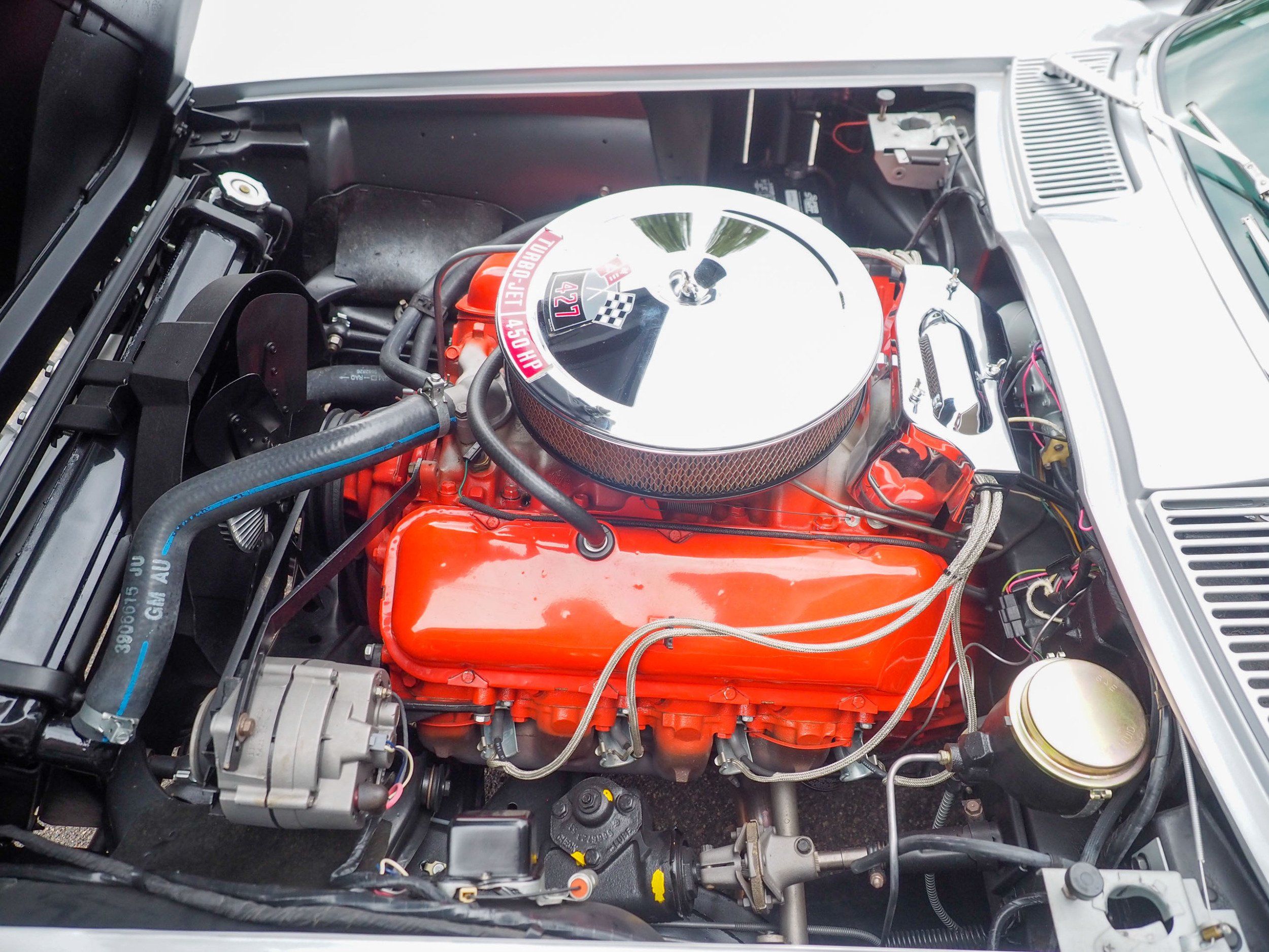 1966 Chevrolet Corvette Silver Roadster
