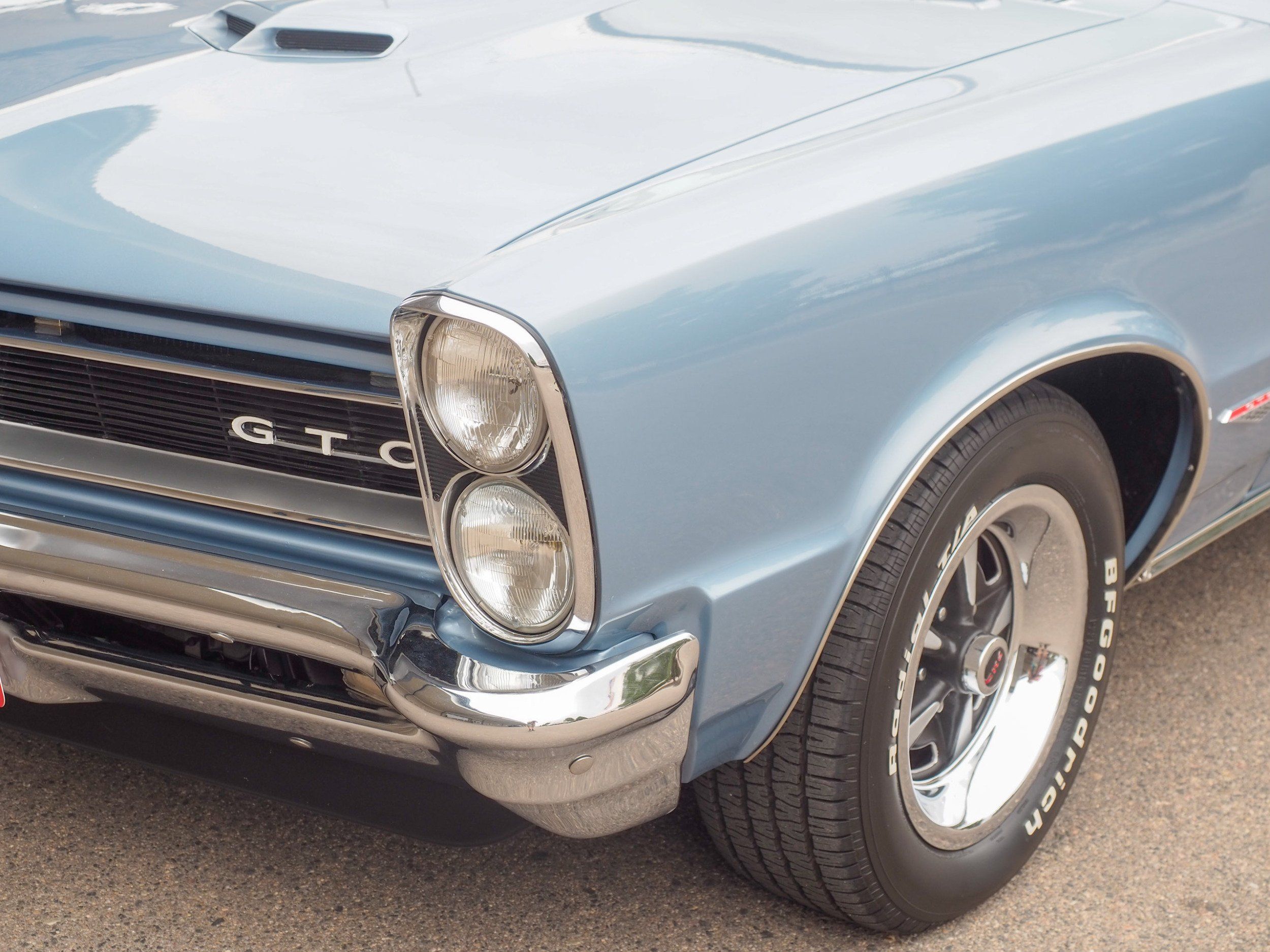 1965 Pontiac GTO Blue 