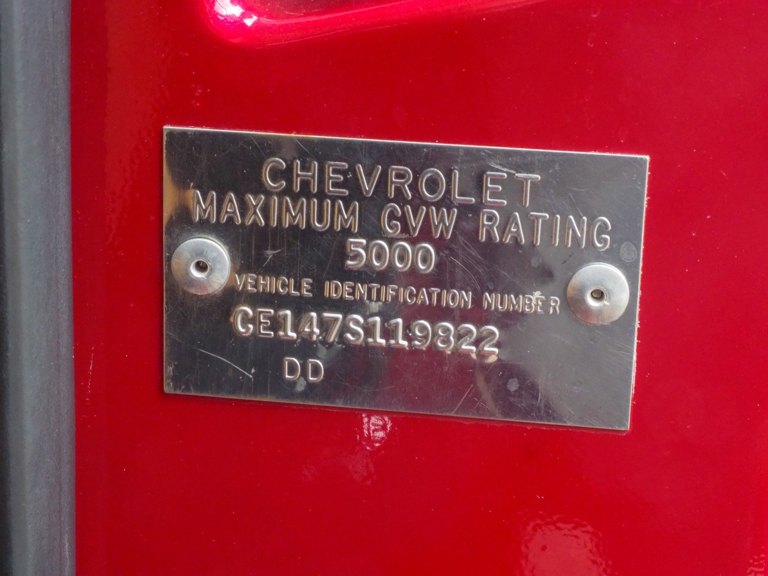 1967 Chevrolet C10 Red 