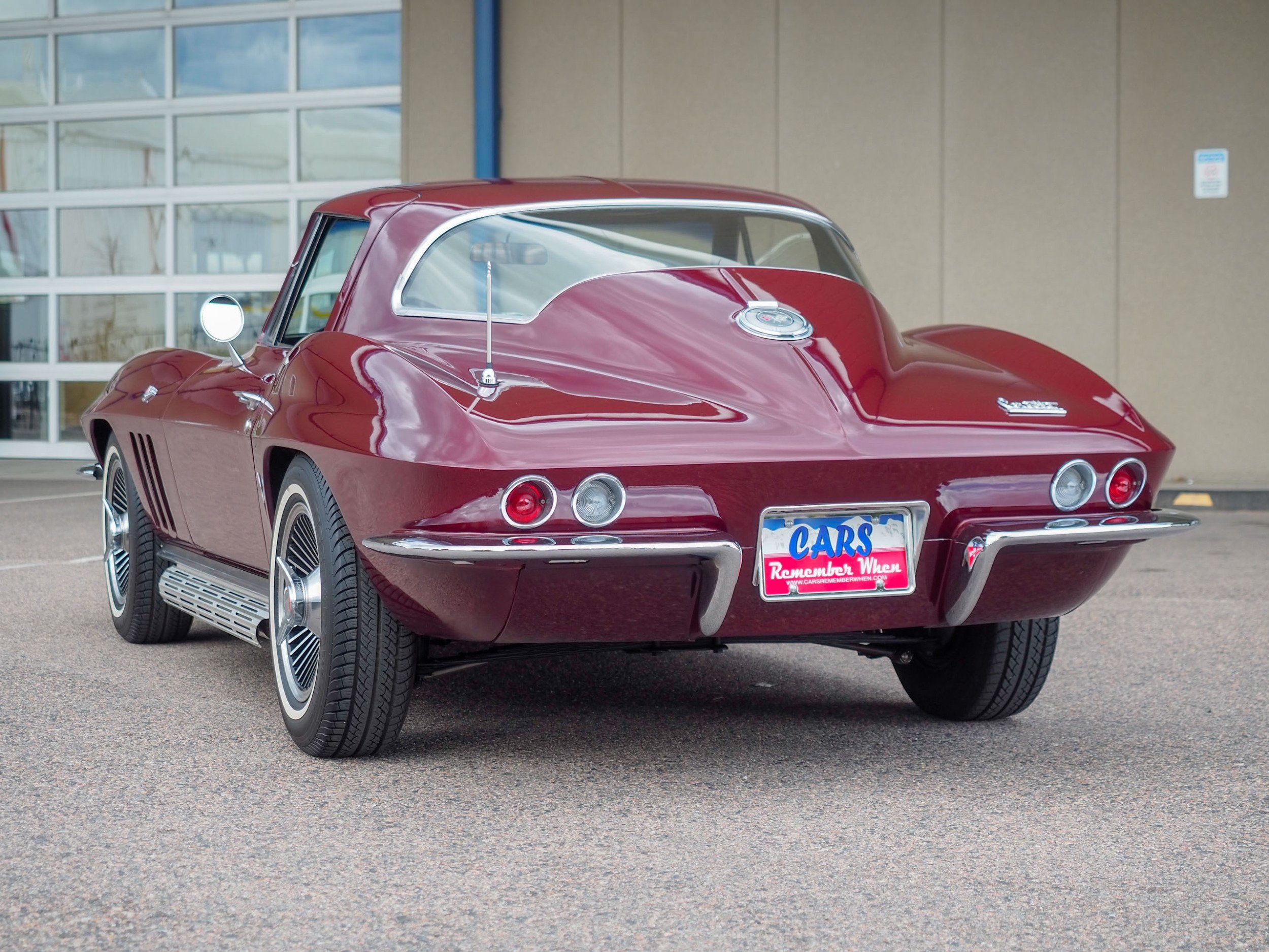 1966 Chevrolet Corvette Maroon Coupe