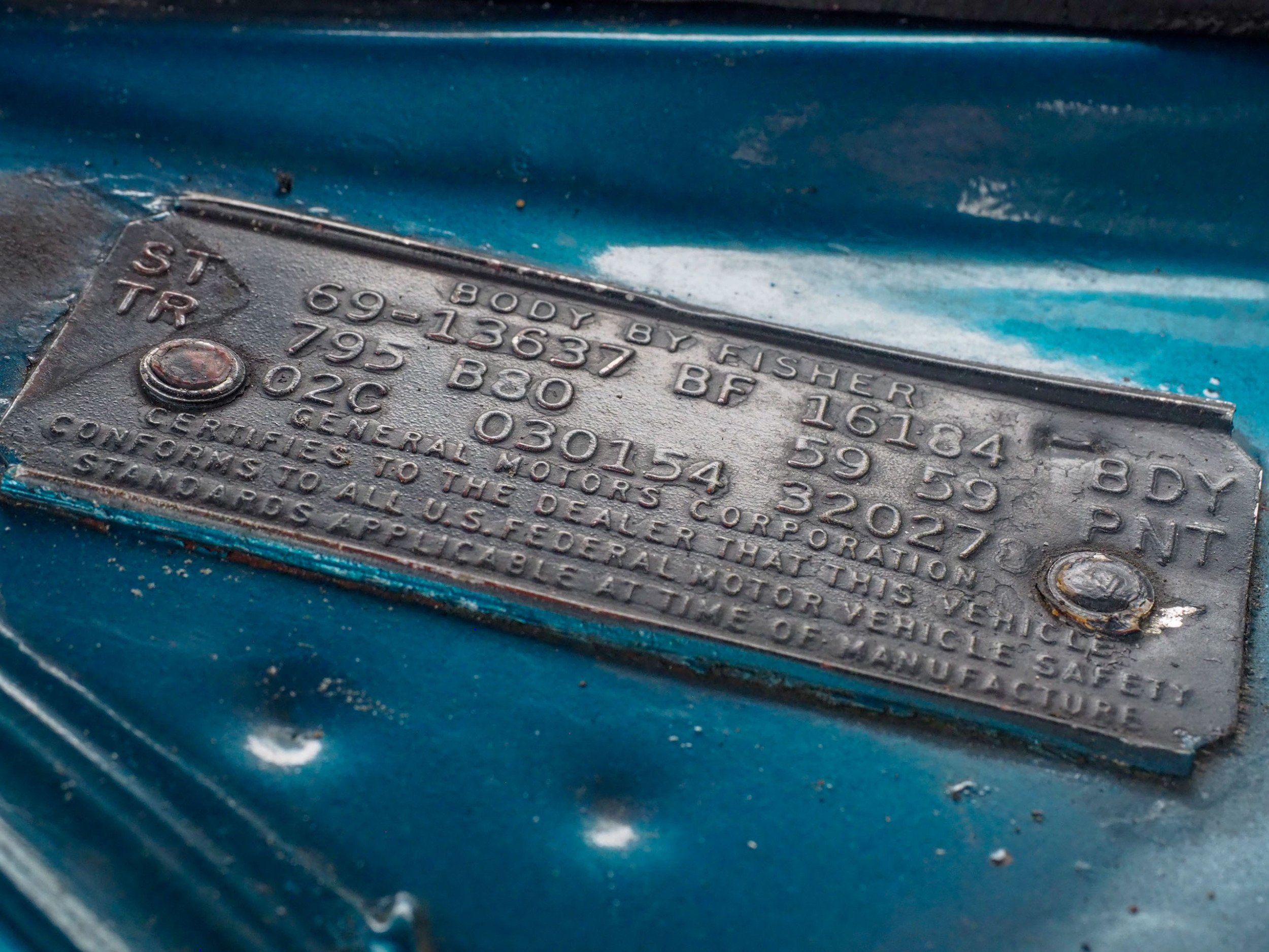 1969 Chevrolet Chevelle Teal 