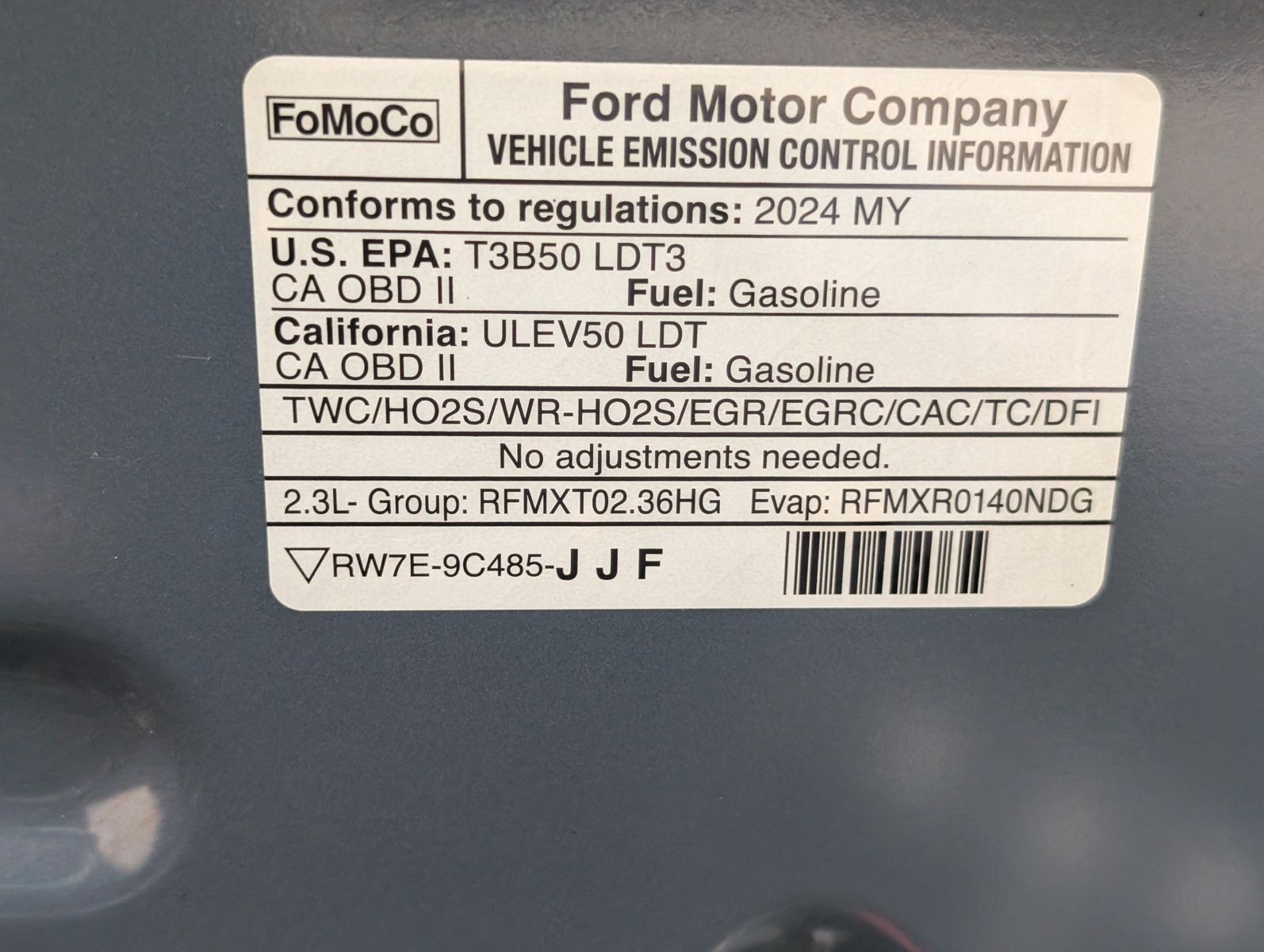 2024 Ford Ranger 80