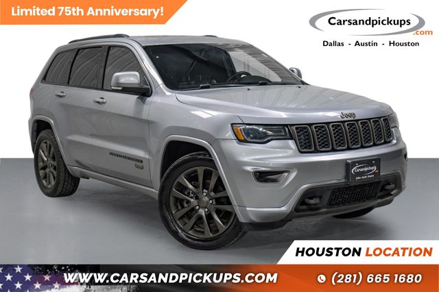 Silver 2016 Jeep Grand Cherokee Limited SUV / Crossover 4X2 8-Speed Automatic