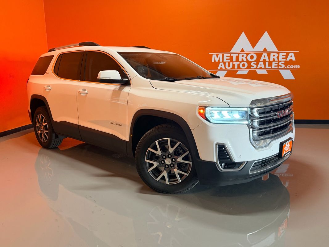 White 2022 GMC Acadia SUV / Crossover Four-Wheel Drive 9-Speed Automatic