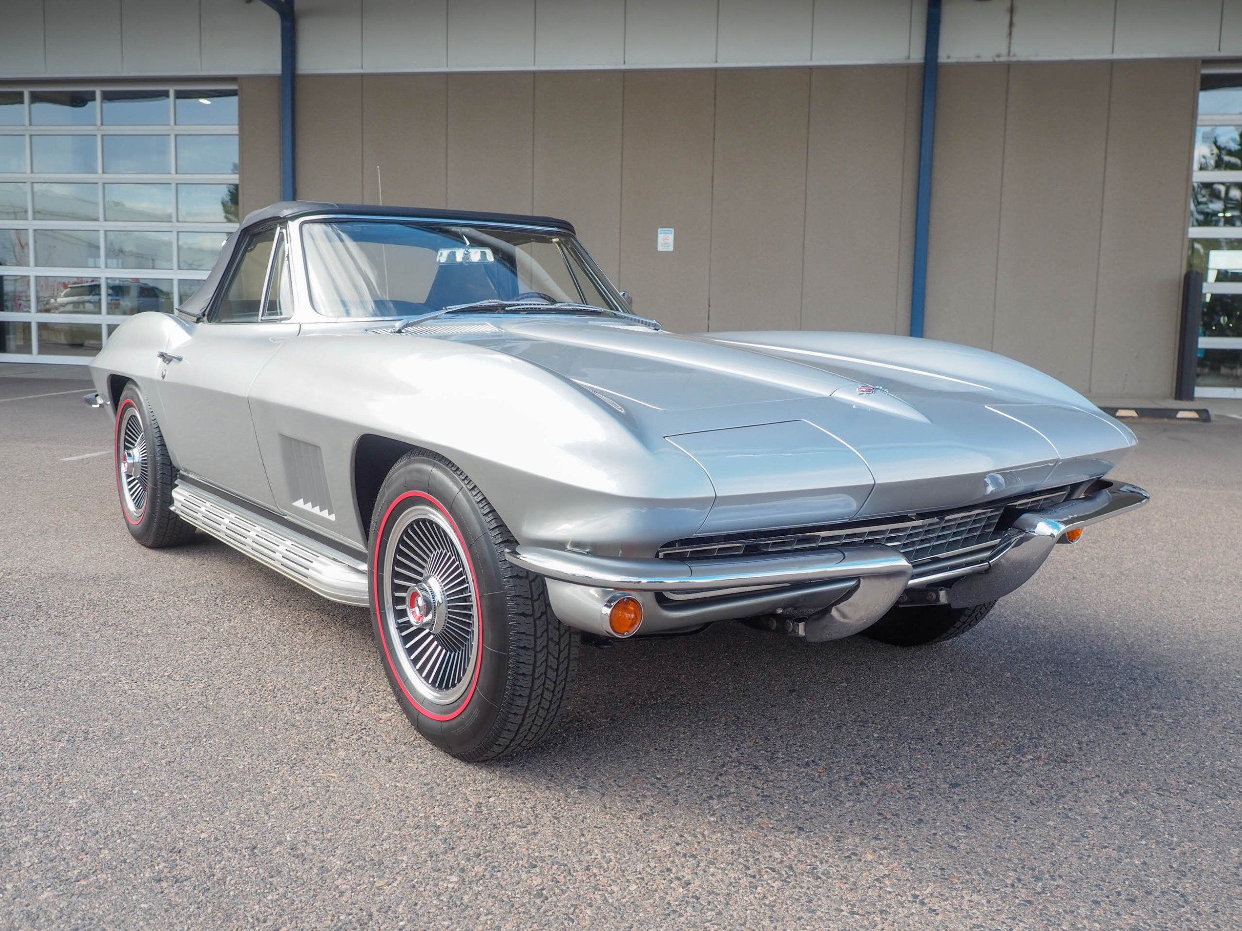 1967 Chevrolet Corvette Silver Convertible