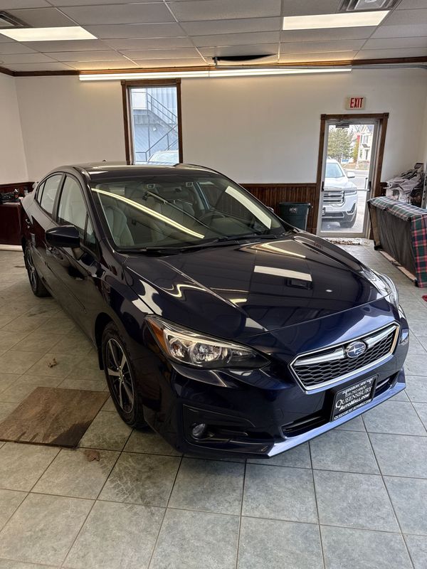 Blue 2019 Subaru Impreza 2.0i Premium Sedan AWD Sedan All-Wheel Drive 7-Speed CVT