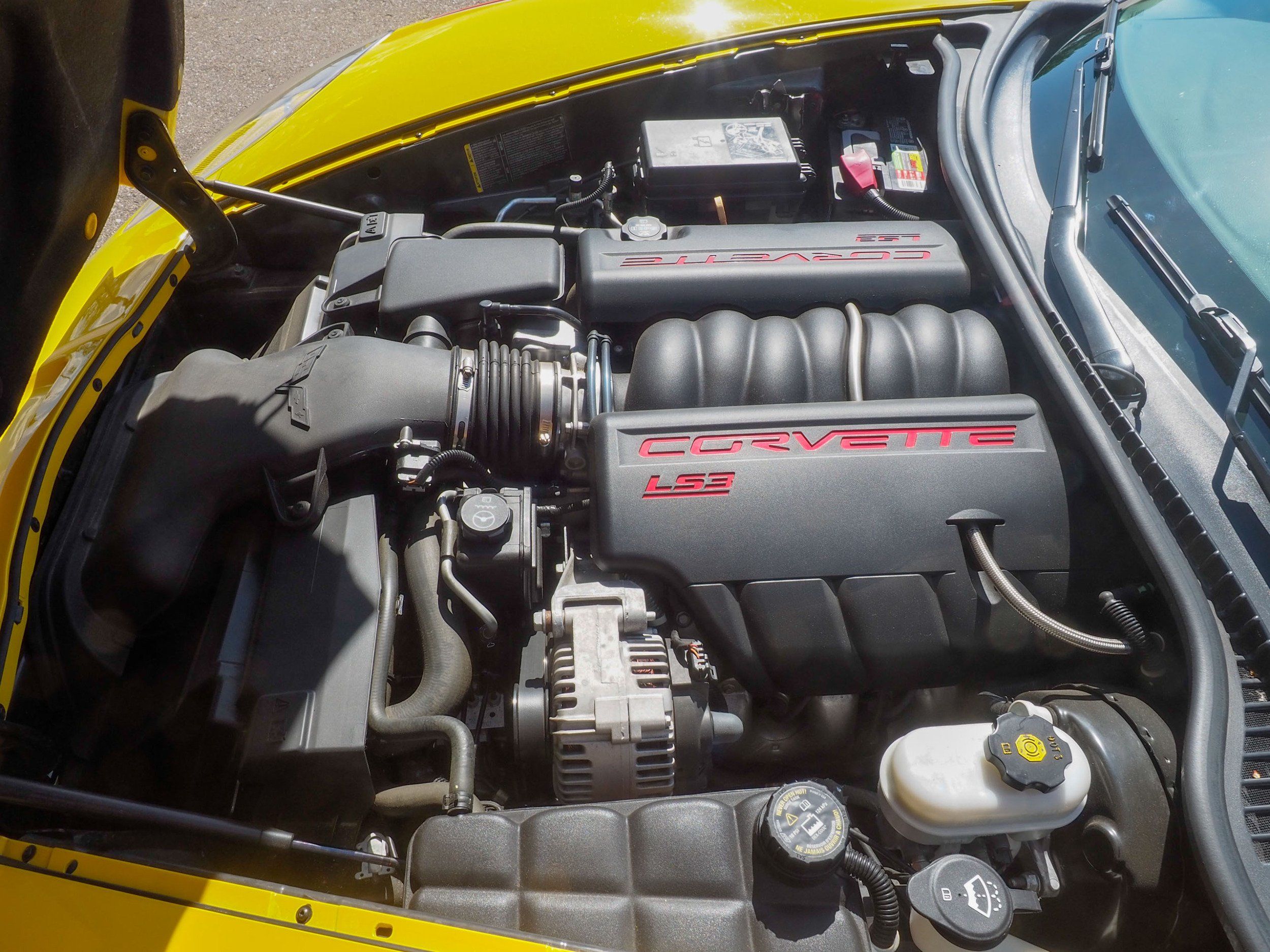 2010 Chevrolet Corvette Yellow Grand Sport