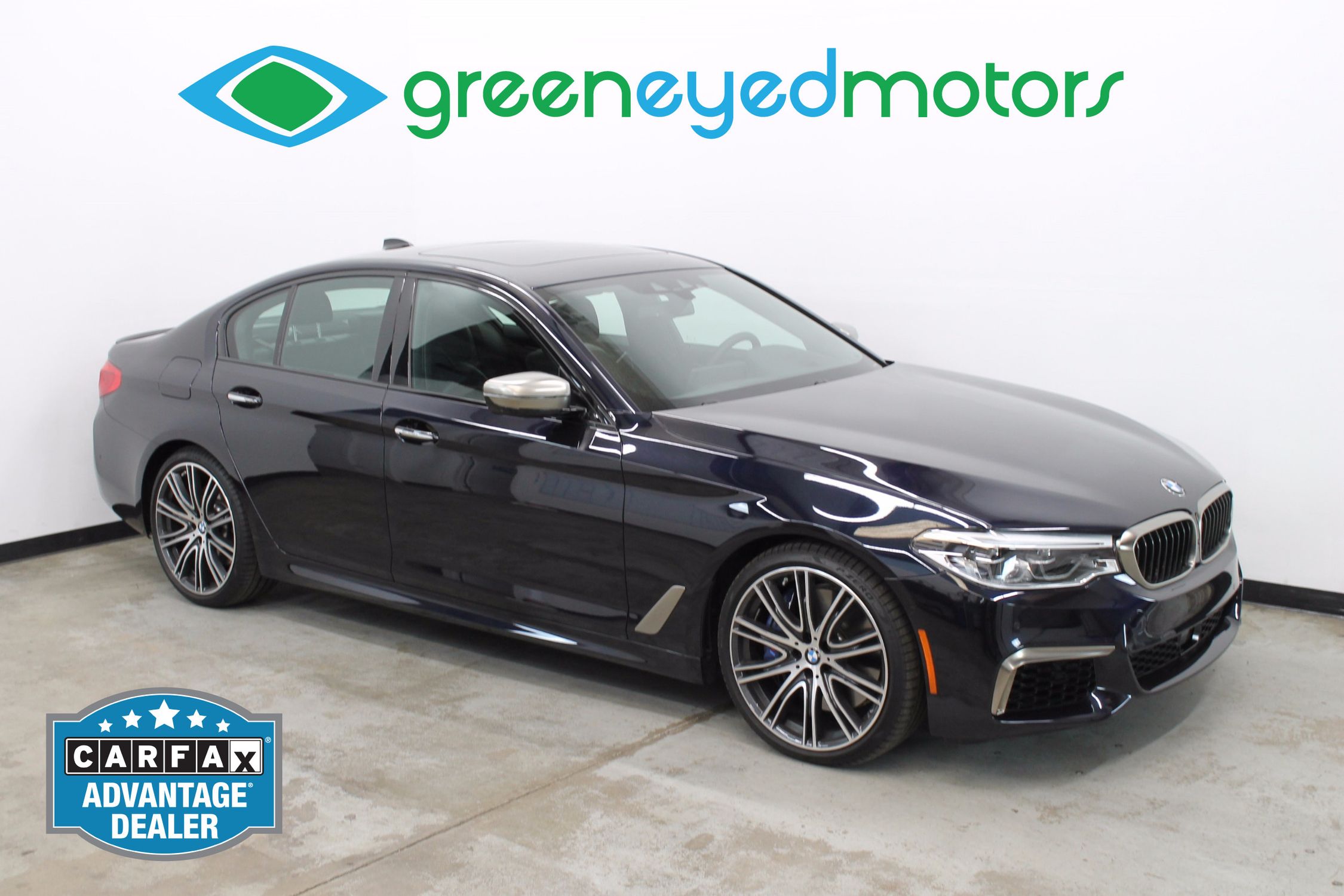 2018 Bmw 5 Series M550i Xdrive Green Eyed Motors