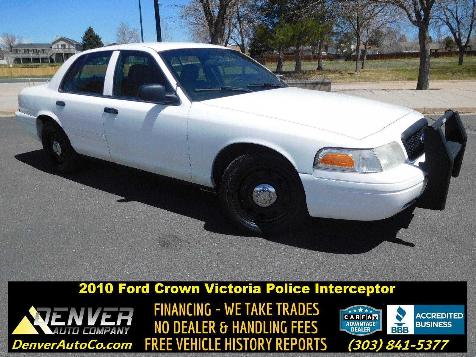 2010 Ford Crown Victoria Police Interceptor Denver Auto Company