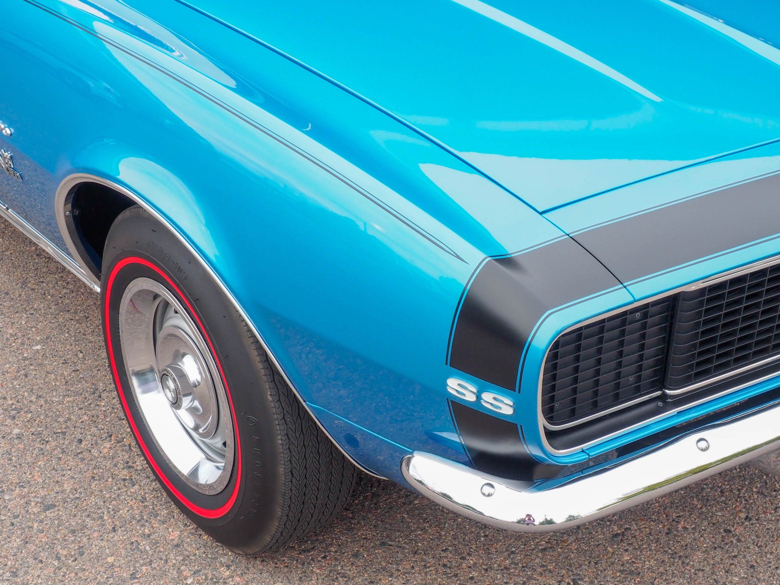 1967 Chevrolet Camaro Blue RS/SS