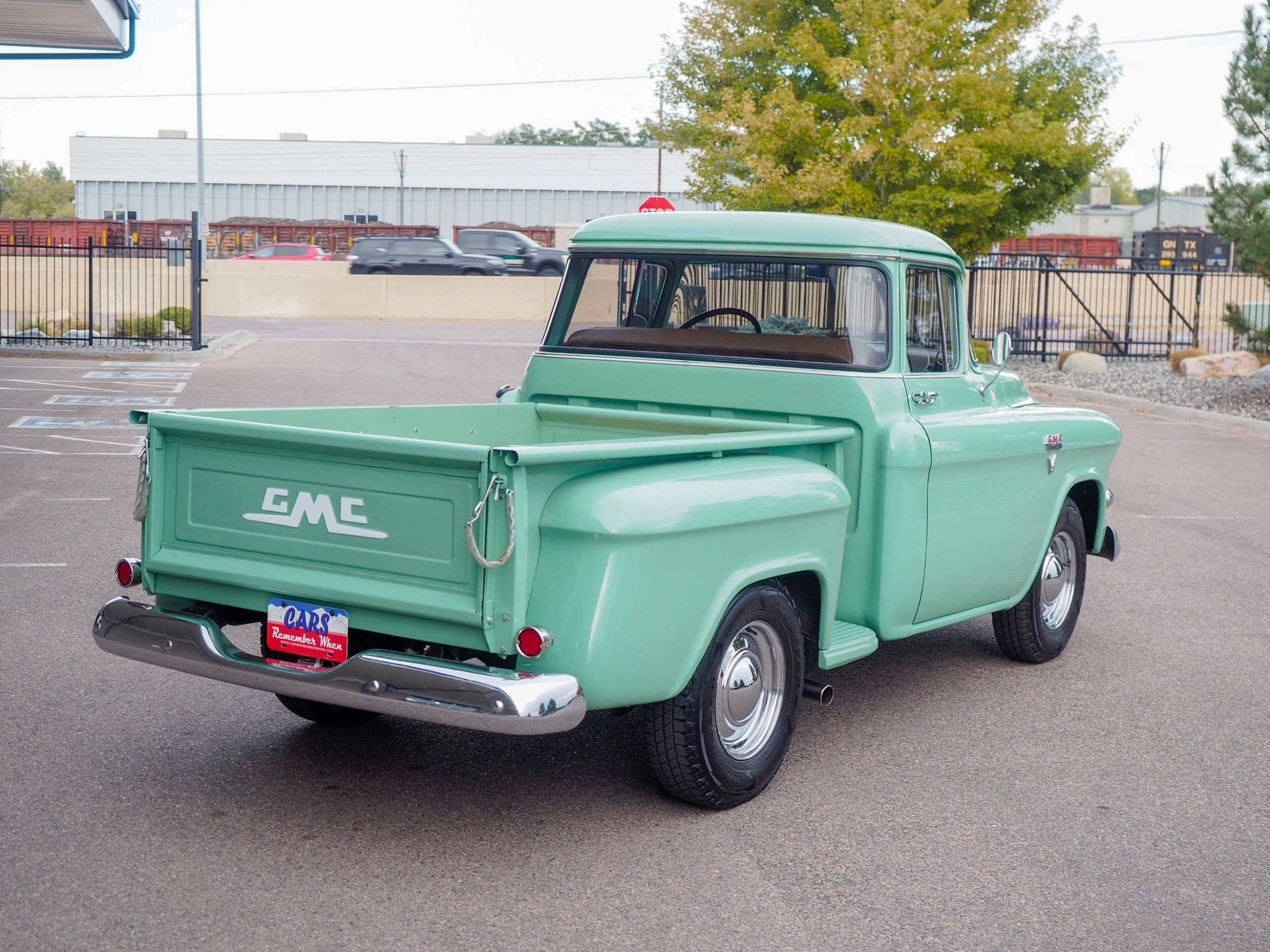 1955 GMC Pickup Green 2nd Series