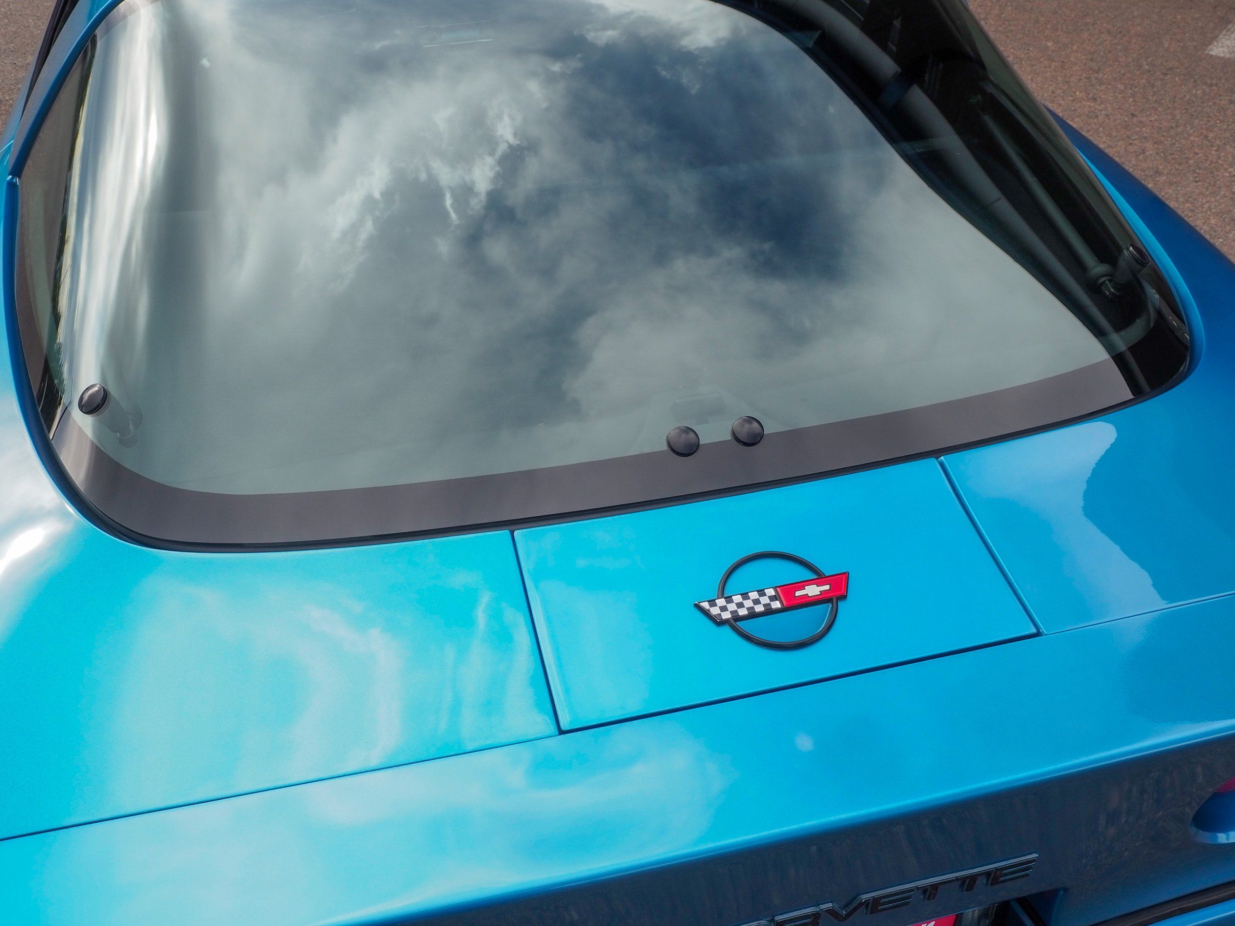 1988 Chevrolet Corvette Blue Coupe