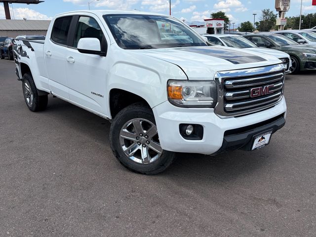 White 2017 GMC Canyon Pickup Truck Four-Wheel Drive 8-Speed Automatic