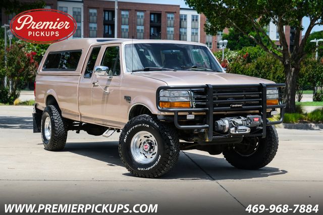 Gold 1996 Ford F-250 Pickup Truck Automatic