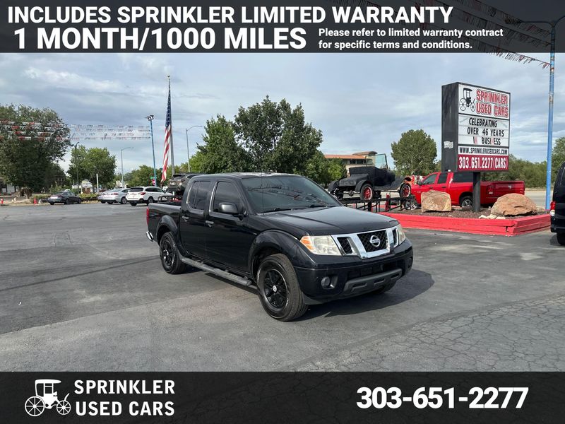 Black 2017 Nissan Frontier Pickup Truck 4X2 5-Speed Automatic