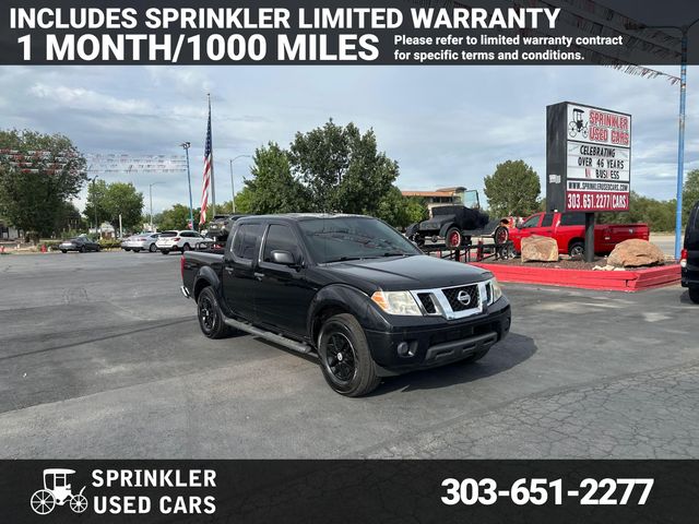 Black 2017 Nissan Frontier Pickup Truck 4X2 5-Speed Automatic