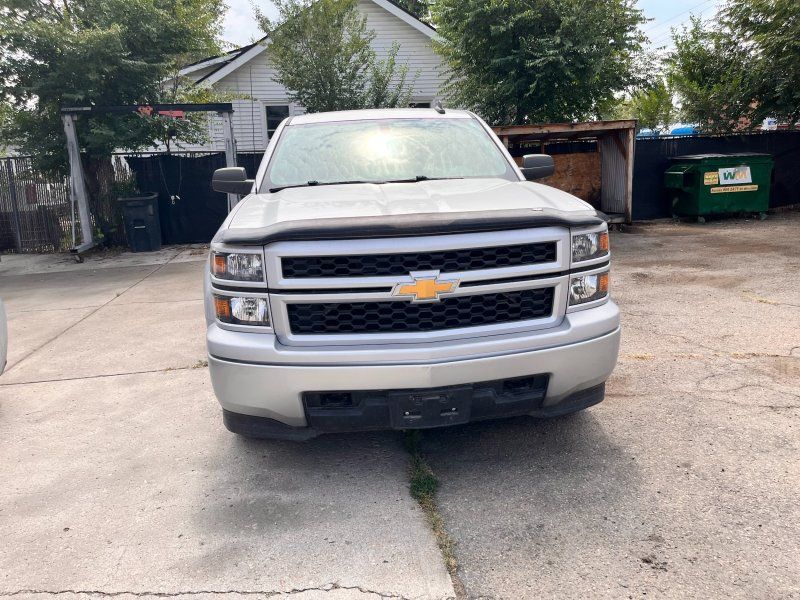 2015 Chevrolet Silverado 1500 Work Truck - Gray exterior view 2