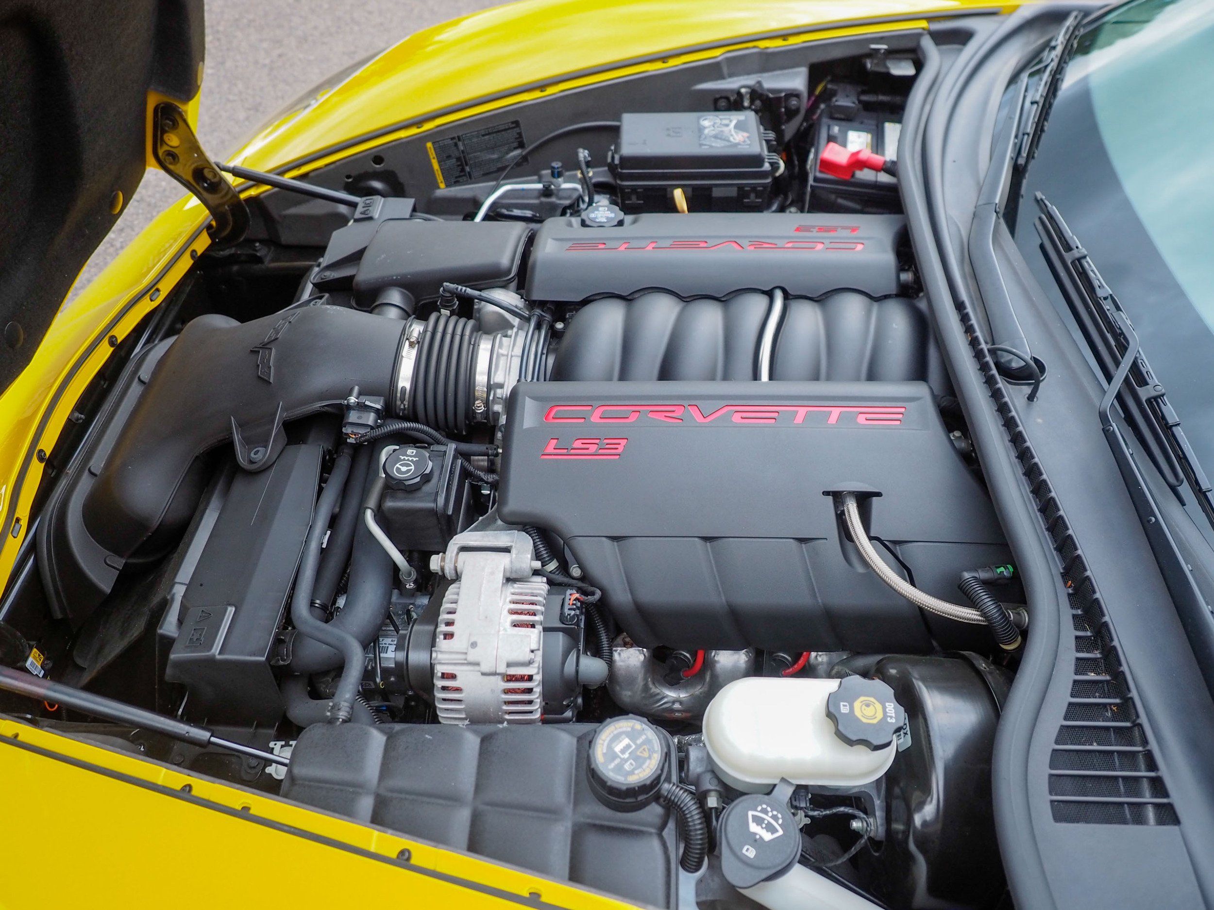 2008 Chevrolet Corvette Yellow 