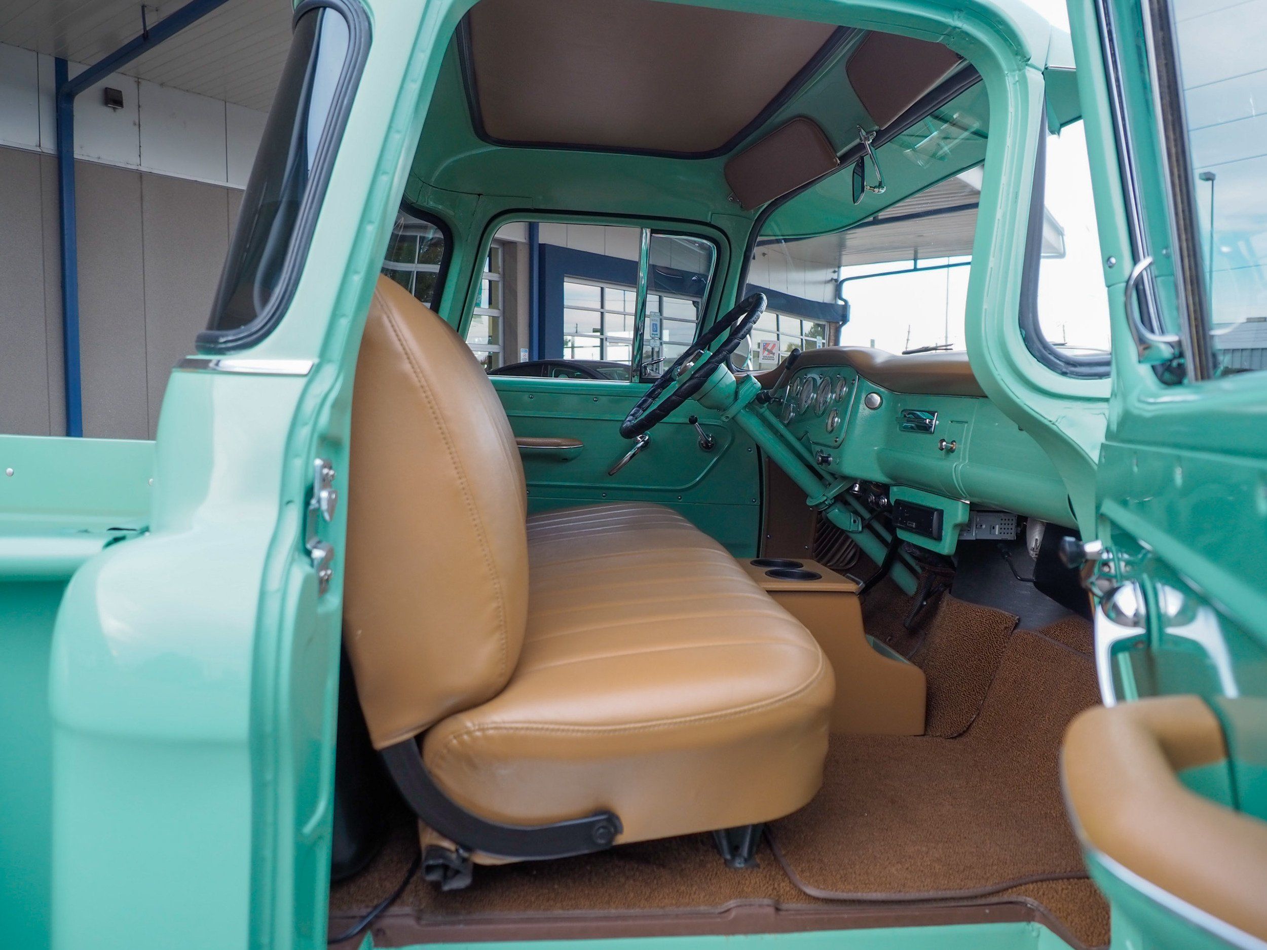 1955 GMC Pickup Green 2nd Series