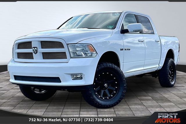 White 2010 Dodge RAM 1500 Pickup Truck 5-Speed Automatic