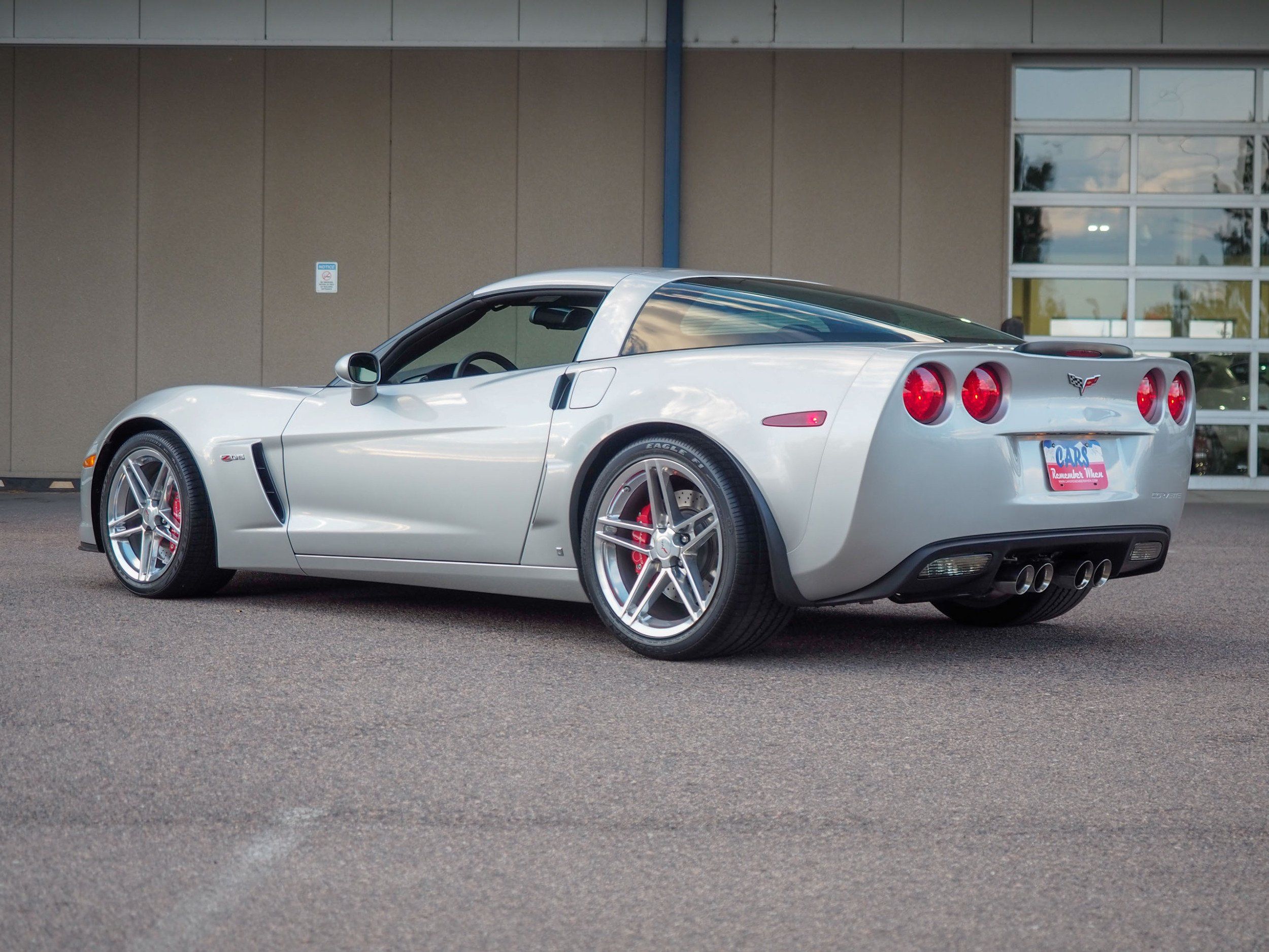 2007 Chevrolet Corvette Silver Z06