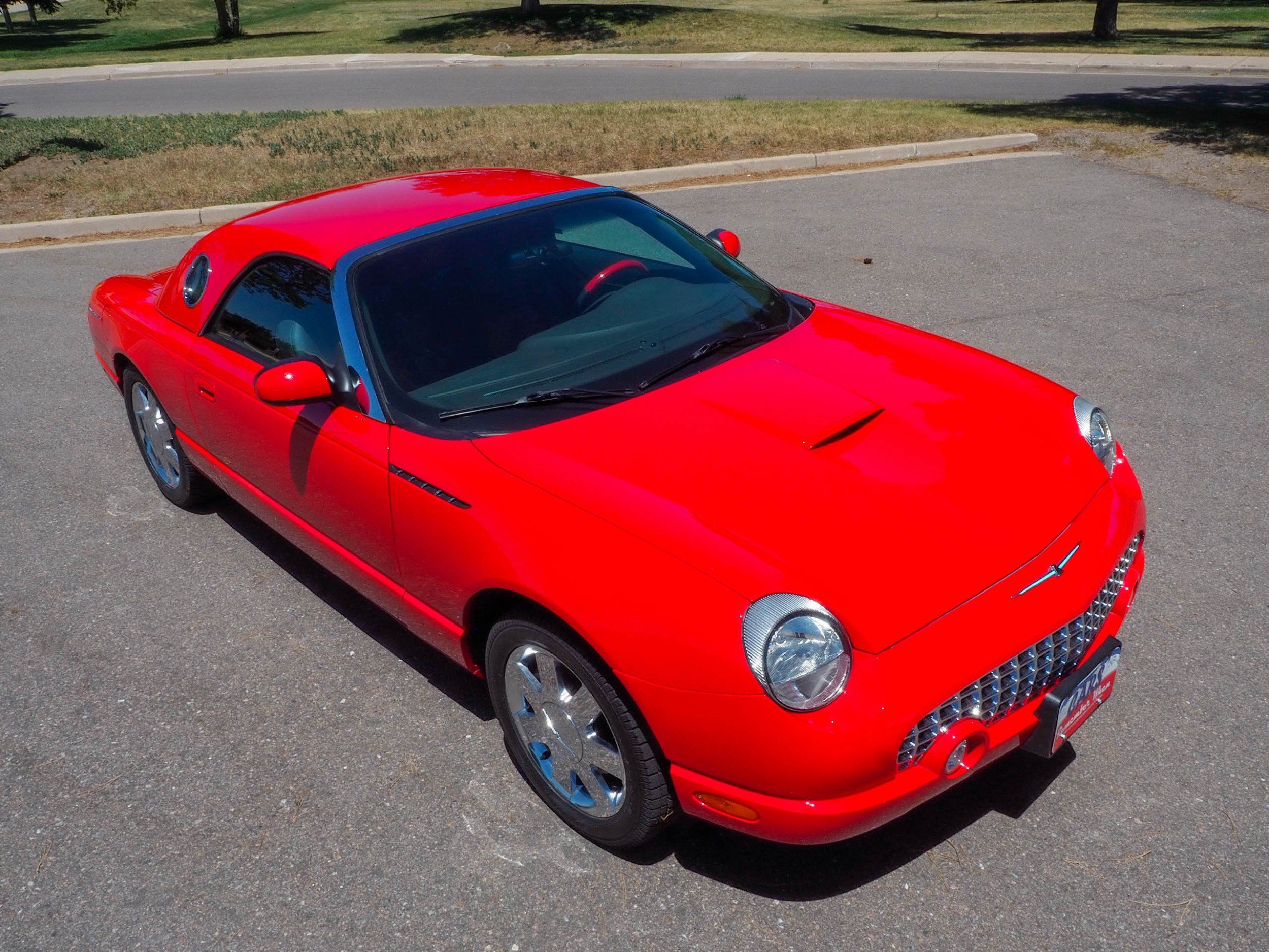 2002 Ford Thunderbird Red Deluxe