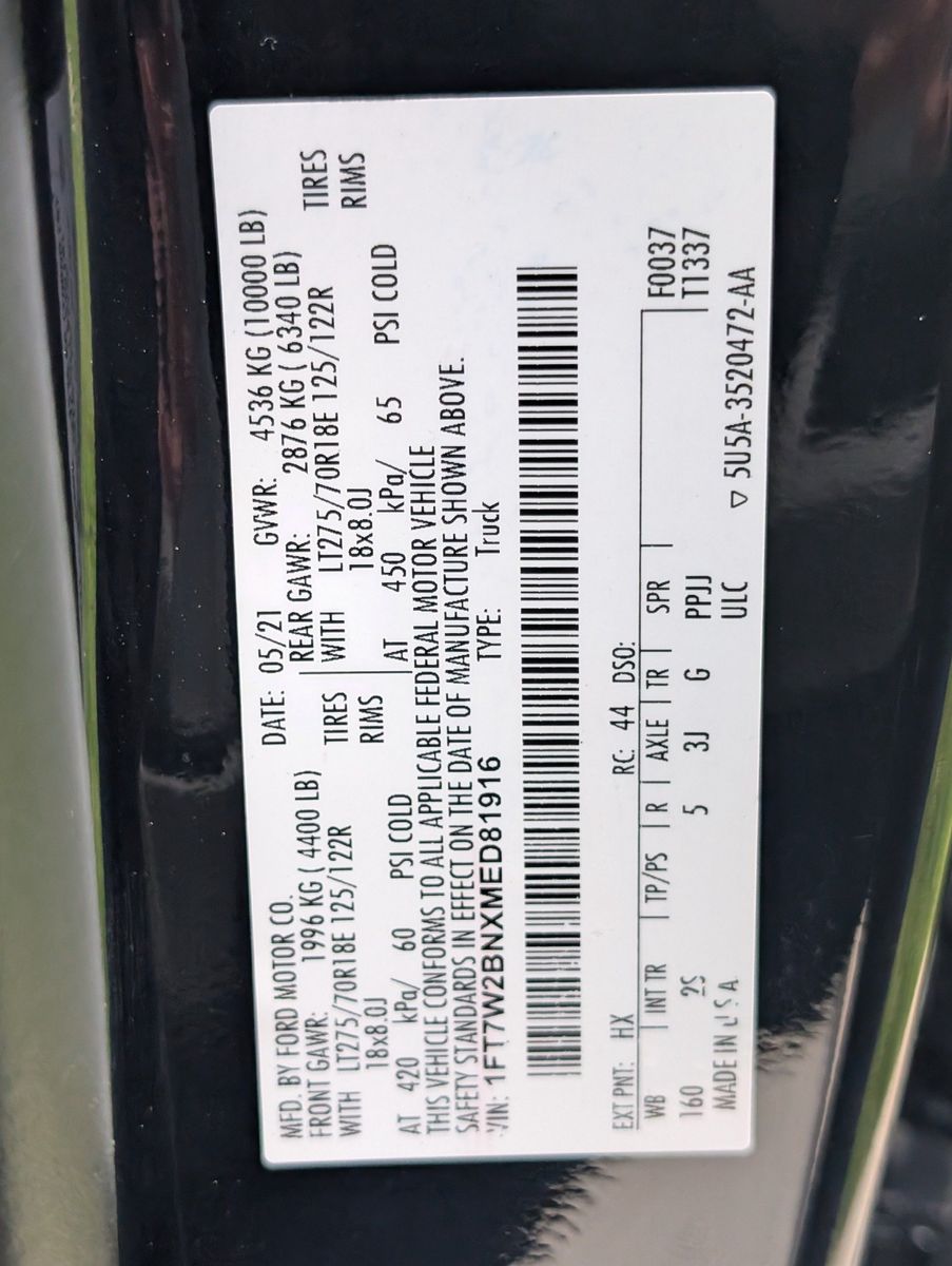 2021 Ford F-250 137