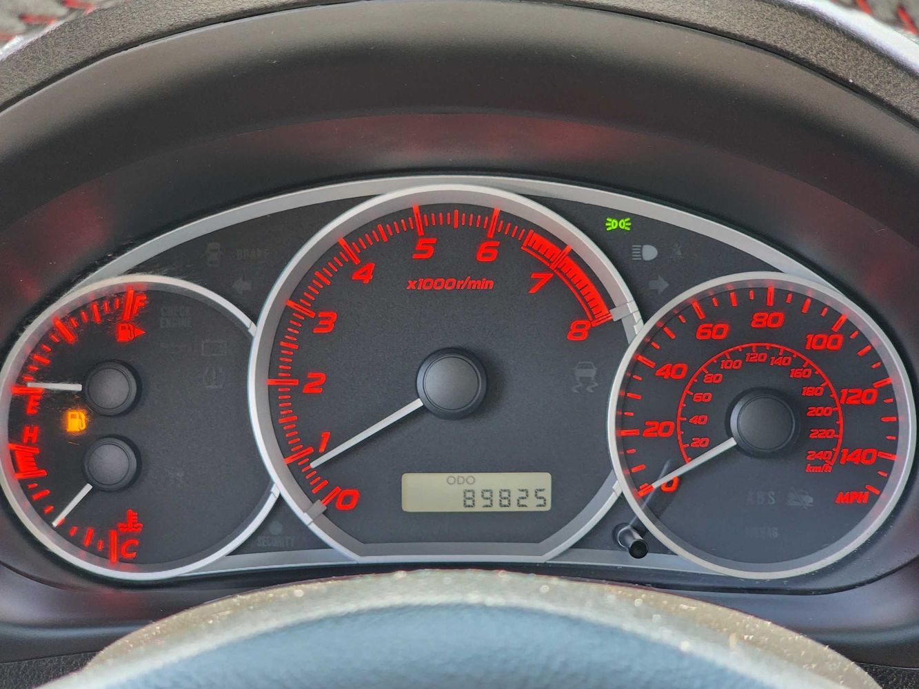 2008 Subaru Impreza Check Engine Light Cruise Control Flashing Shelly Lighting
