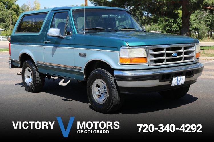 1996 Ford Bronco Xlt Victory Motors Of Colorado