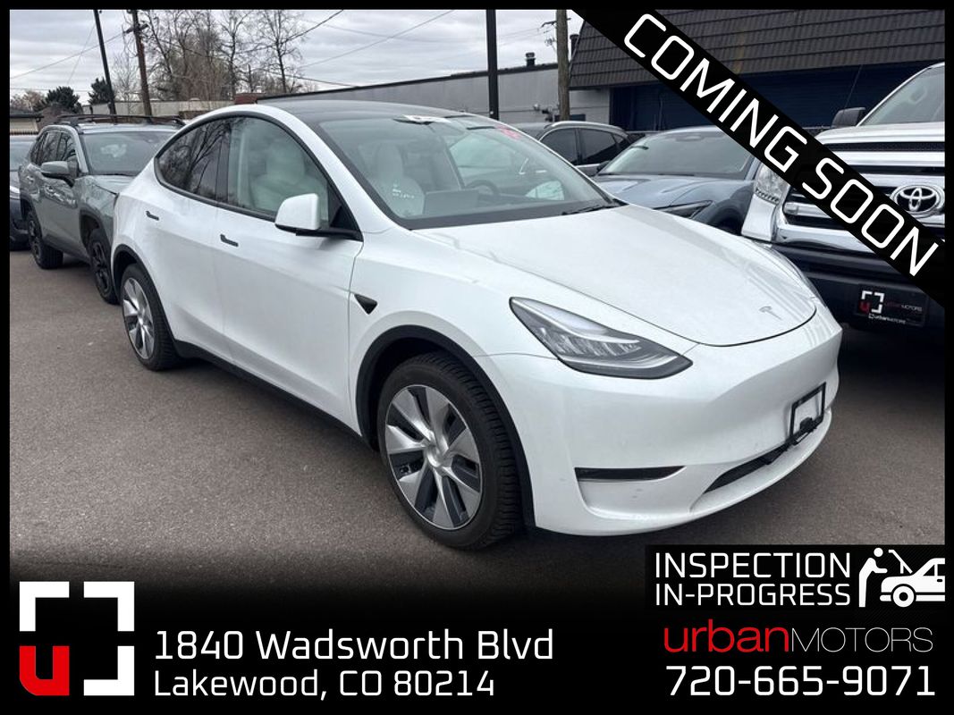 White 2020 Tesla Model Y Long Range AWD SUV / Crossover All-Wheel Drive Automatic