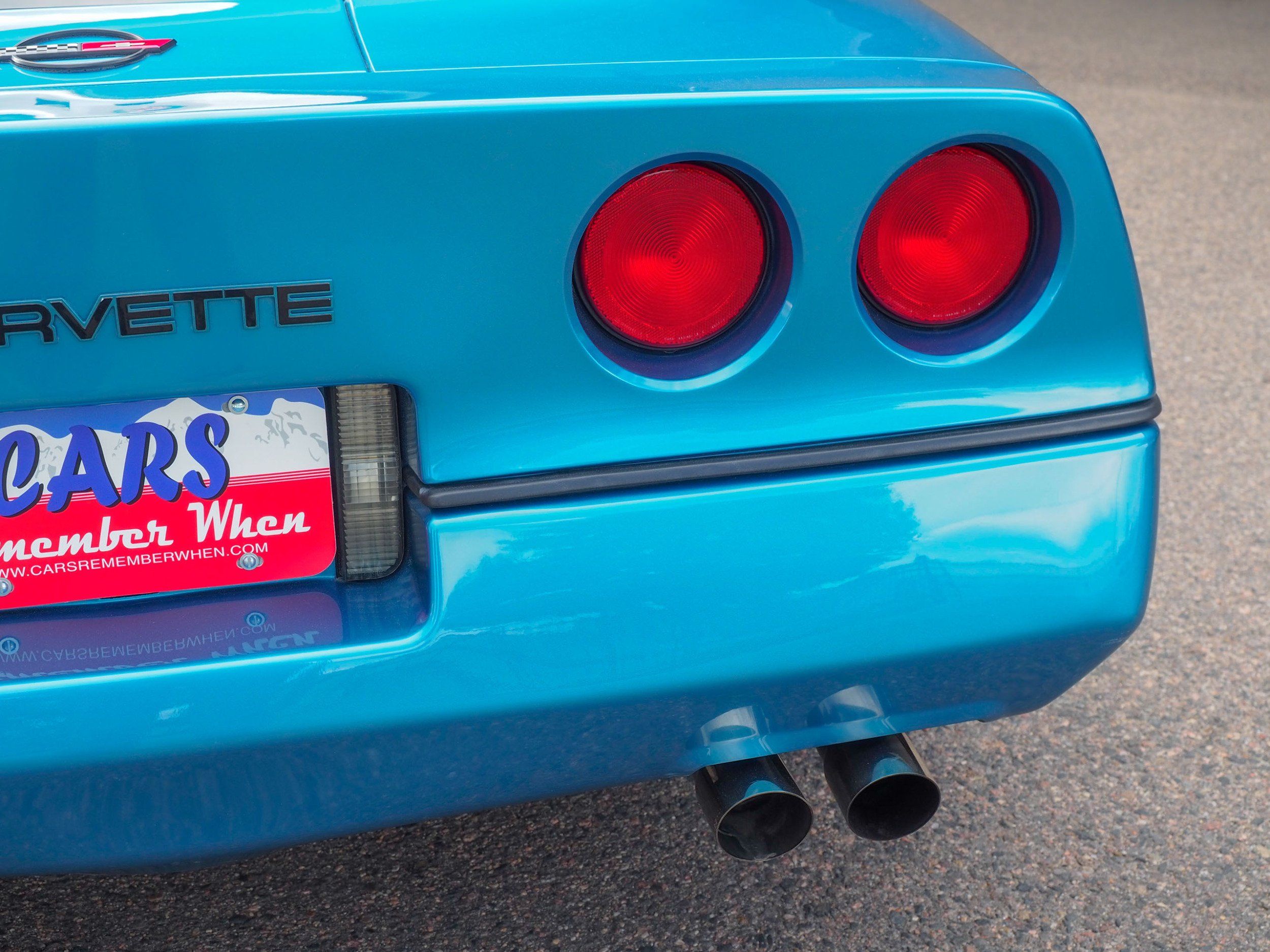 1988 Chevrolet Corvette Blue Coupe