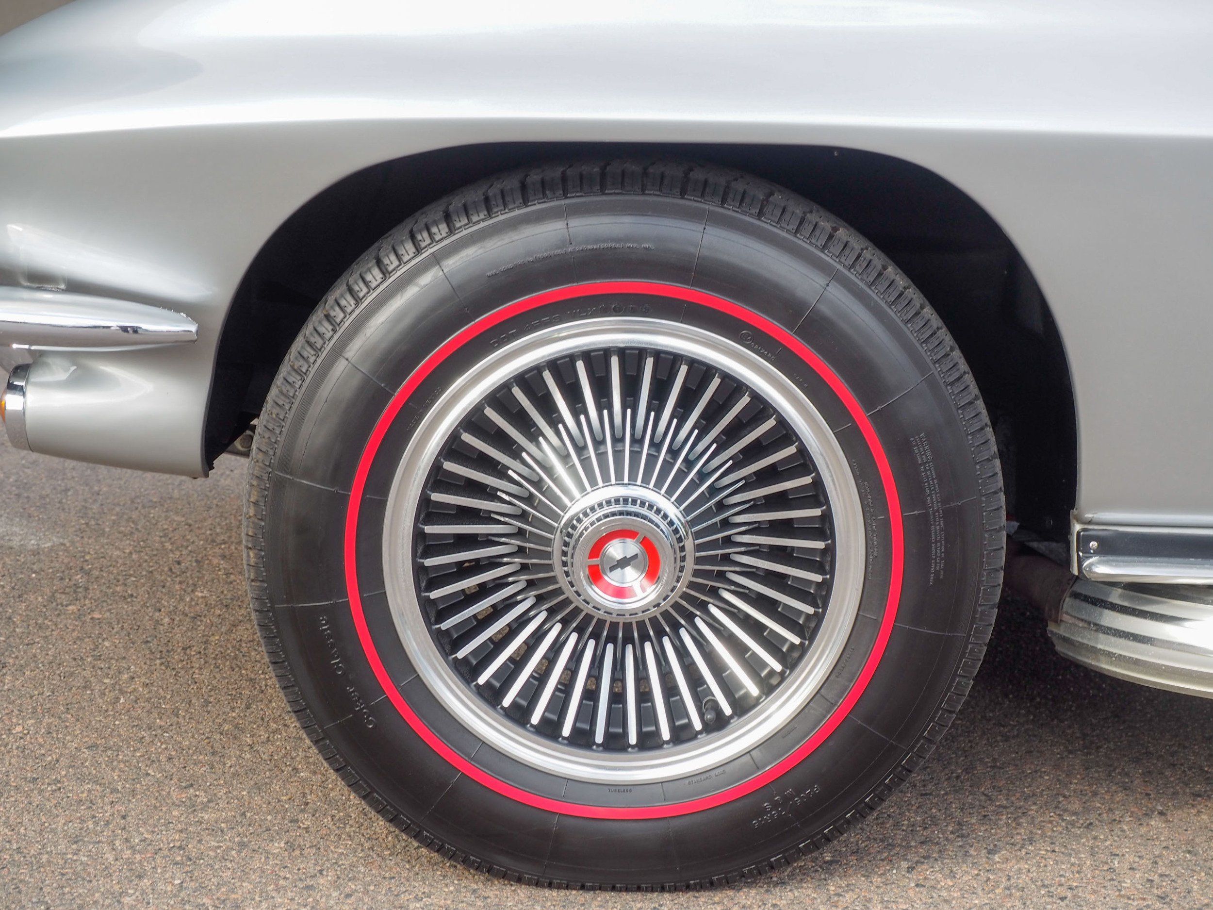 1967 Chevrolet Corvette Silver Convertible