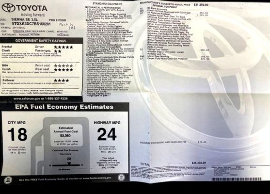 2011 Toyota Sienna SE