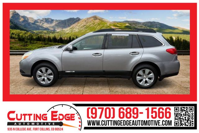 Silver 2011 Subaru Outback Wagon All-Wheel Drive 6-Speed CVT