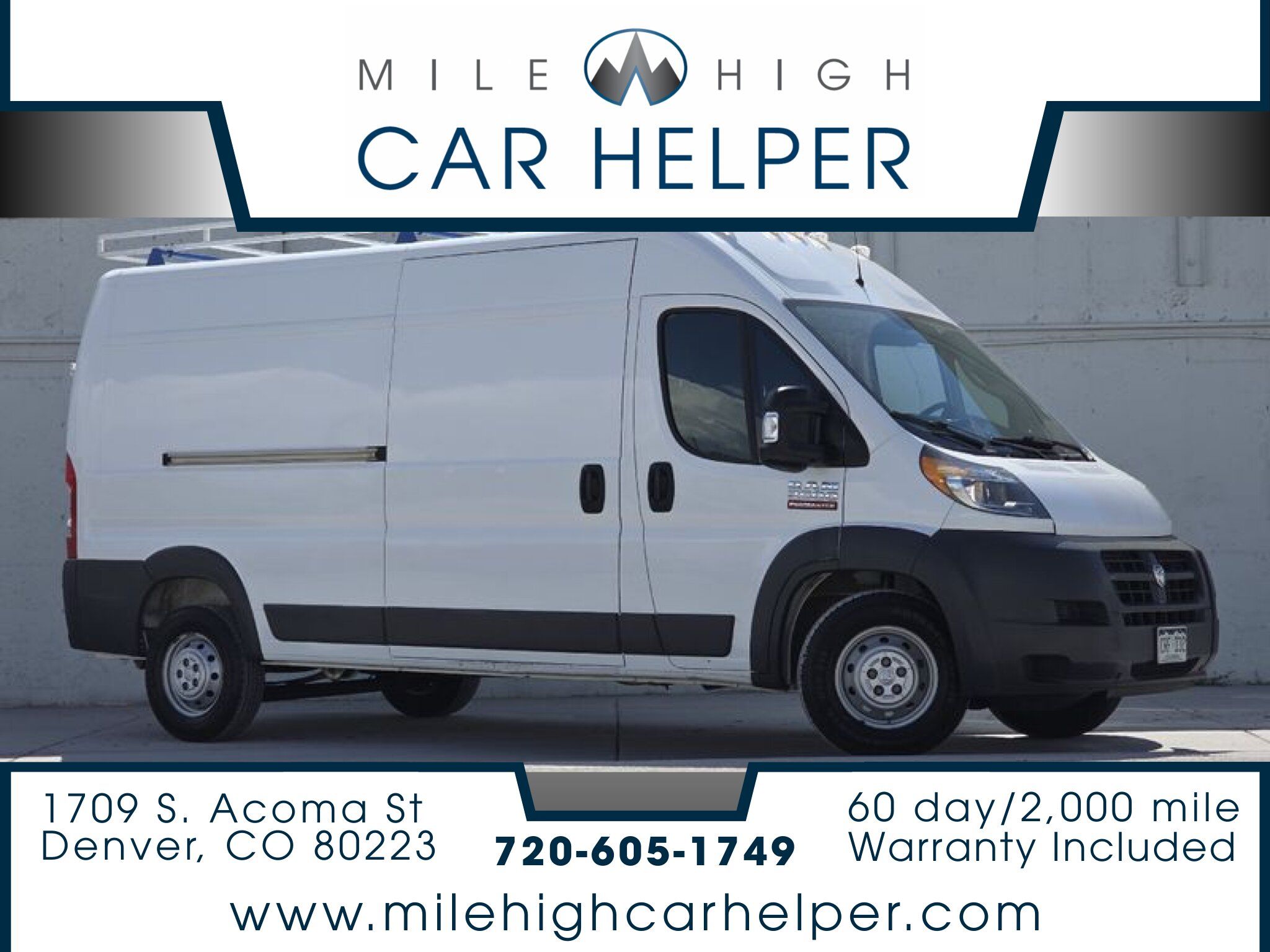 2018 RAM ProMaster 2500 159" WB High Roof's photo
