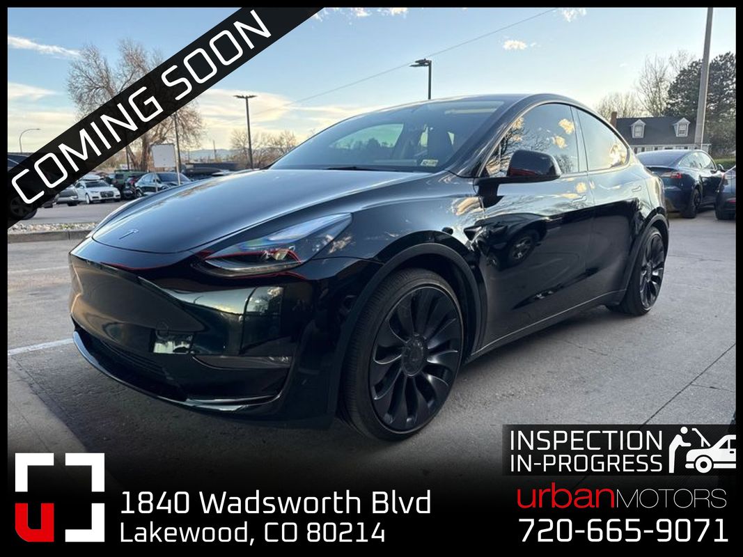 Black 2025 Tesla Model Y Performance AWD SUV / Crossover All-Wheel Drive Automatic