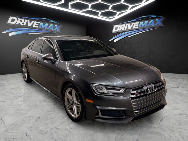 Gray 2018 Audi S4 Sedan All-Wheel Drive 8-Speed Automatic