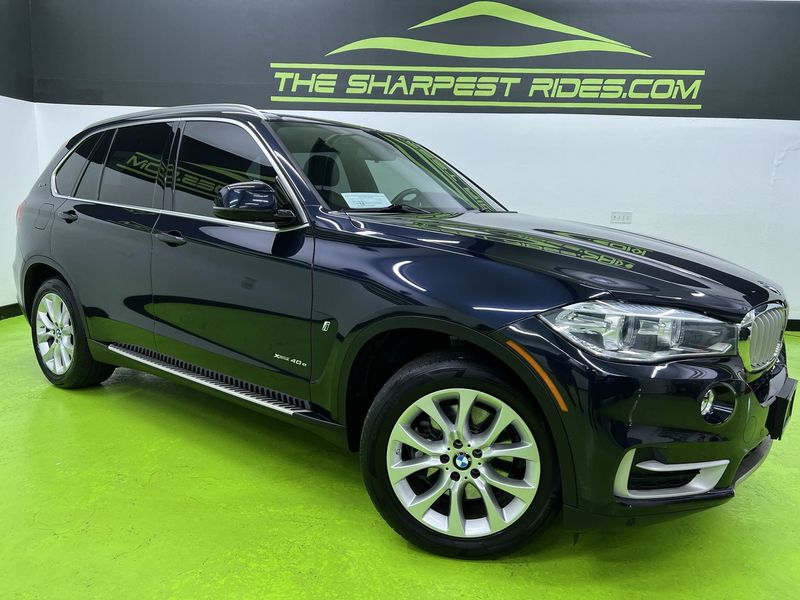 Blue 2018 BMW X5 SUV / Crossover All-Wheel Drive Automatic