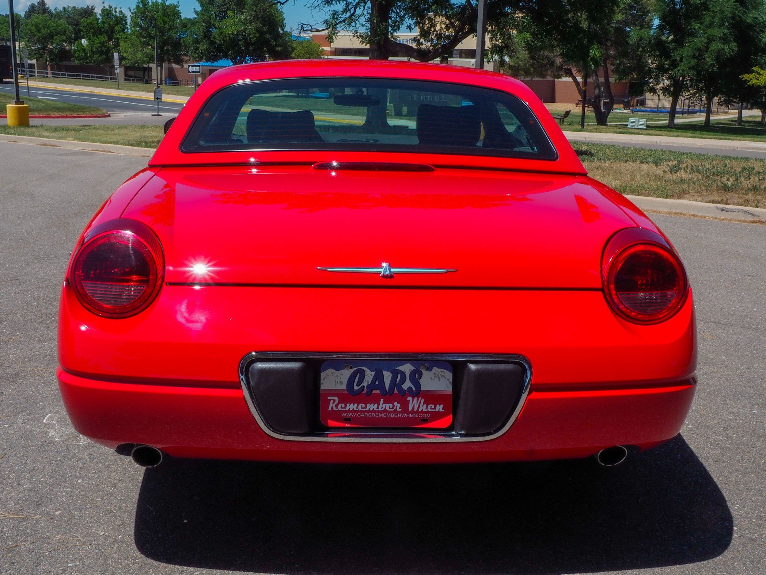 2002 Ford Thunderbird Red Deluxe