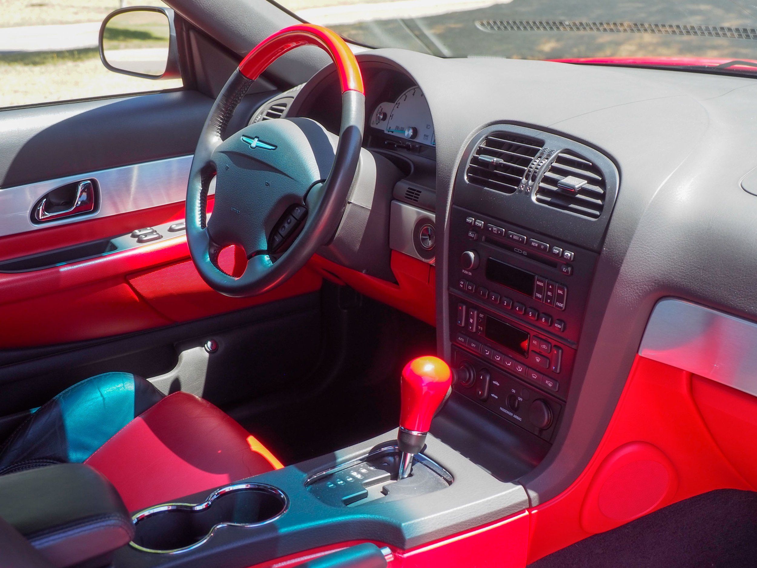 2002 Ford Thunderbird Red Deluxe