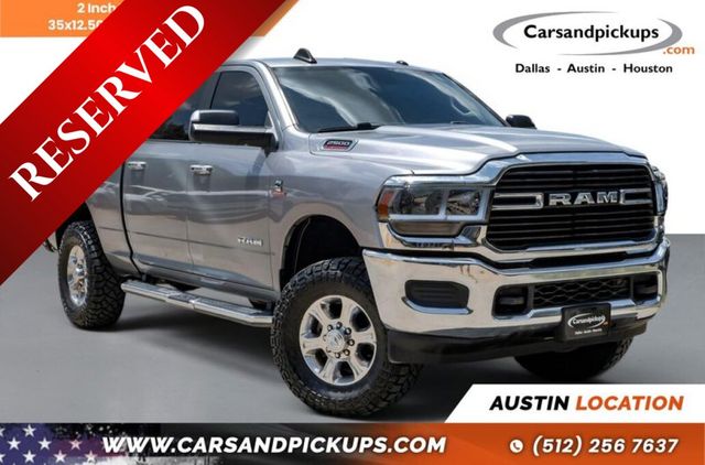 Silver 2019 RAM 2500 Pickup Truck Four-Wheel Drive 6-Speed Automatic