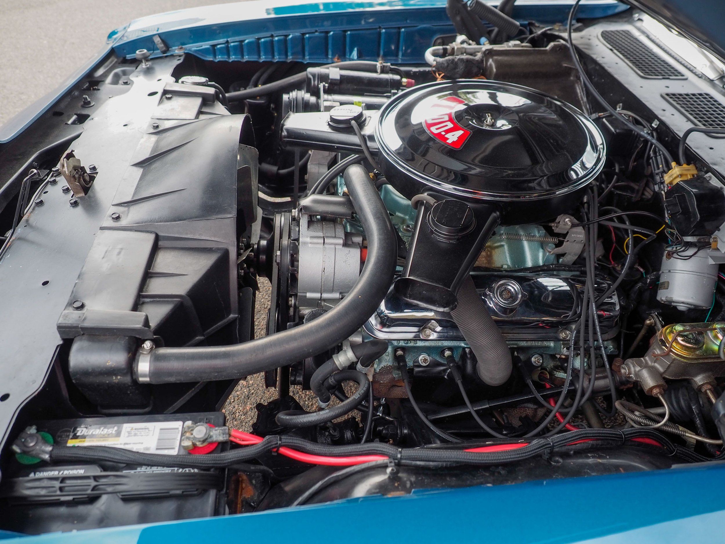 1970 Pontiac GTO Blue 