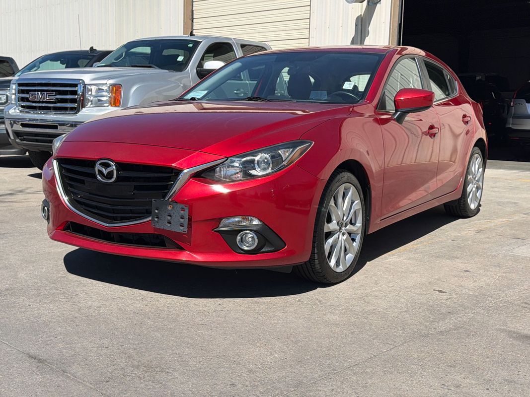 Red 2015 Mazda MAZDA3 s Touring Hatchback Hatchback Front-Wheel Drive 6-Speed Automatic