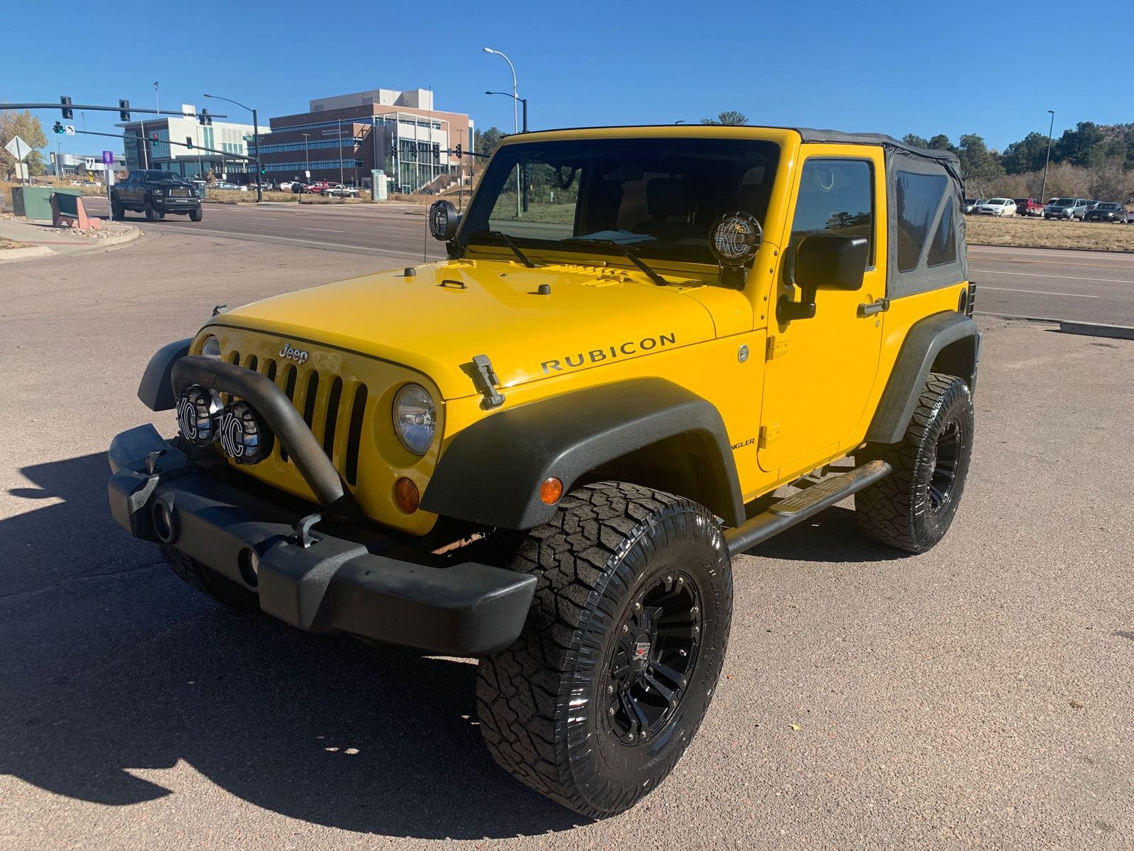 2009 Jeep Wrangler JK Unlimited Rubicon HEMI Detonator Yellow for Sale!