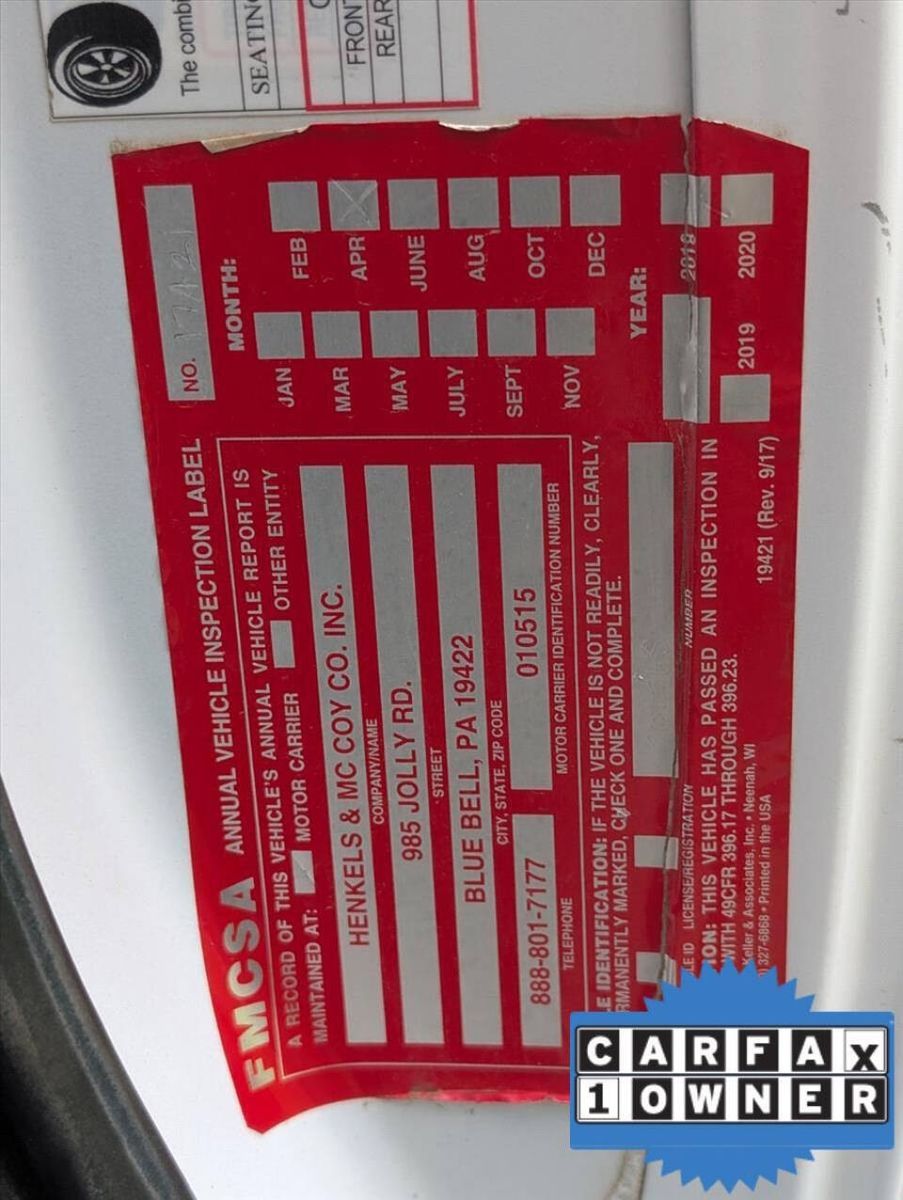 2018 Chevrolet Express 60